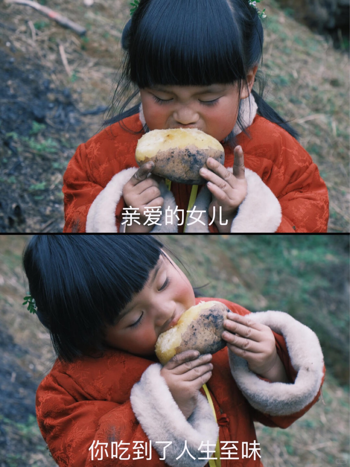 🆘绝了，从没吃过这么黑黢喷香的大洋芋😂 图1