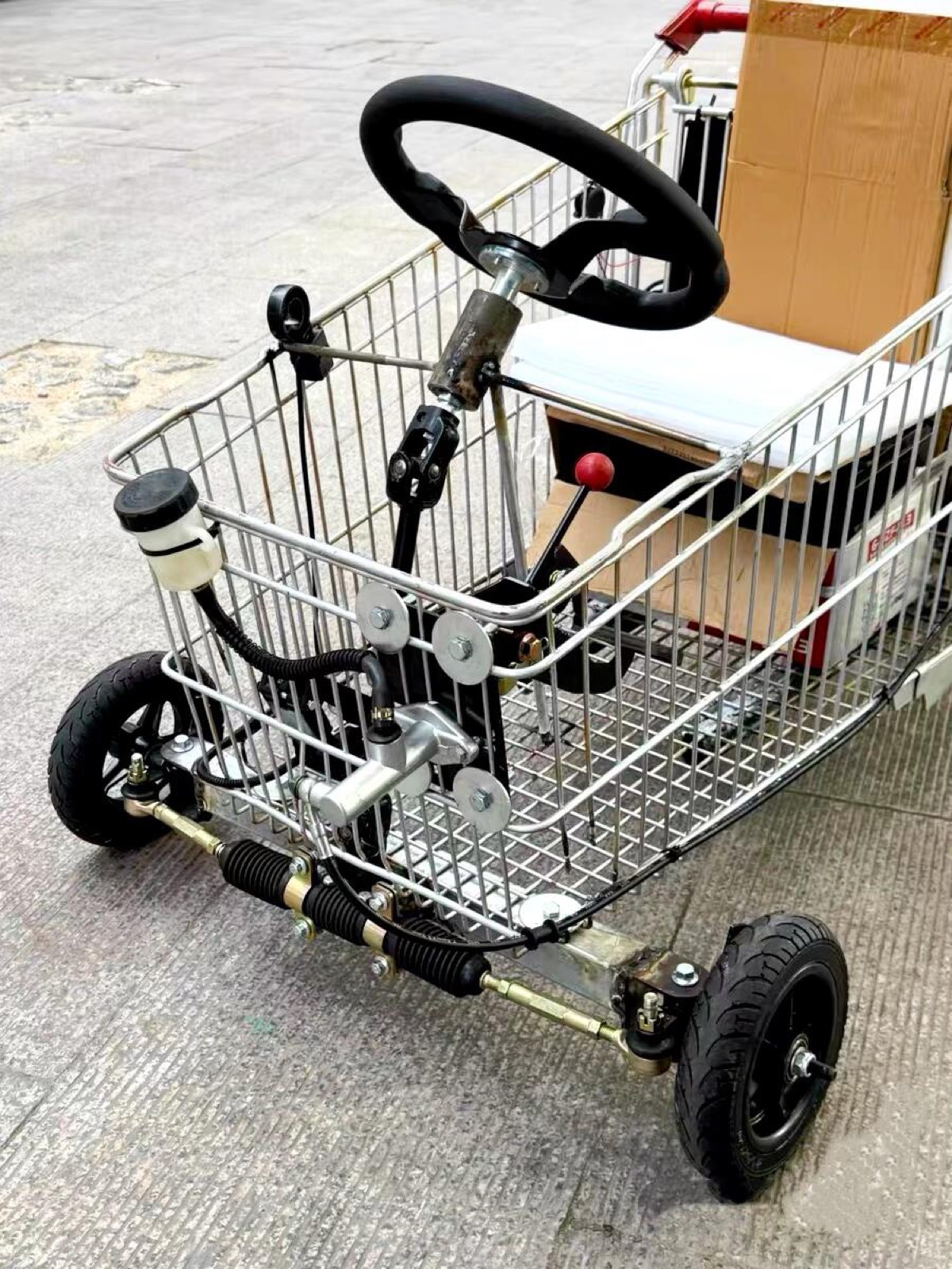 我的手搓购物车卡丁车，你有吗？ 图3