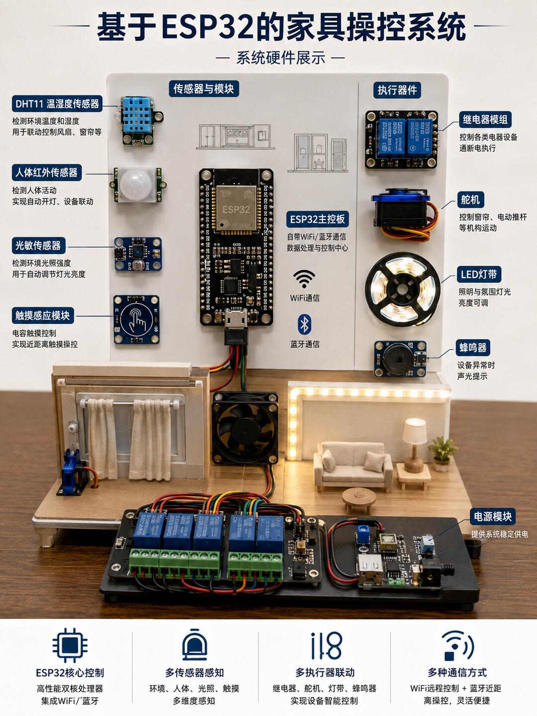 基于ESP32的家居控制系统